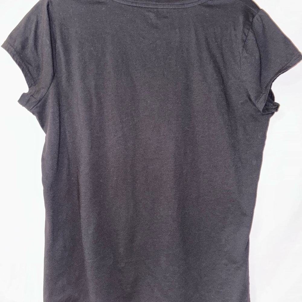 Xersion Black Tee with Pink Trim - Picture 5 of 7